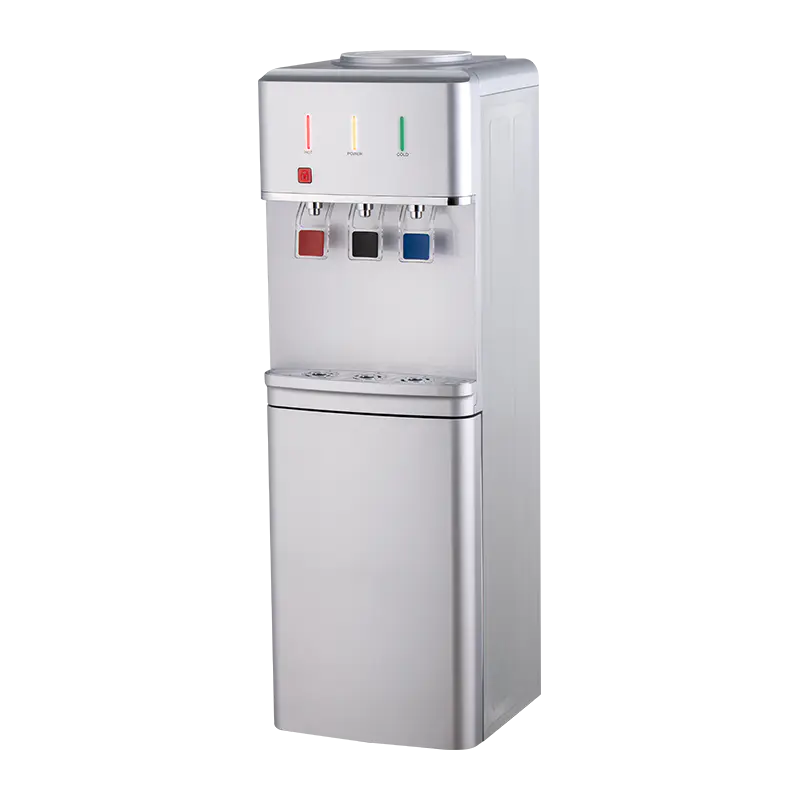 YR-2509/YLR-2509/YLR-2509Y Perak Tiga Outlet Dispenser Air Vertikal